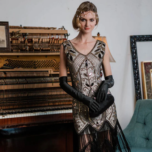 Sparkle and Shine into the New Year with Retro-Stage Dresses